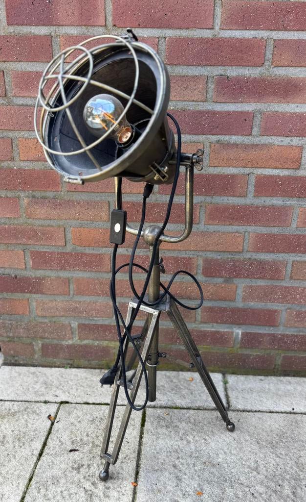 Industriële lamp, Huis en Inrichting, Ophalen, Nieuw, Minder dan 100 cm, Metaal