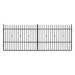 Rechte sierpoort 'Myla' in 3.5m en 4m compleet met palen, Tuin en Terras, Met poort, Nieuw, Ophalen of Verzenden, Sierhekwerk