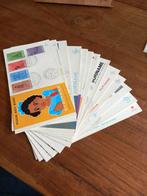 13 Eerste Dag Enveloppen Suriname 1968/1969, Ophalen of Verzenden