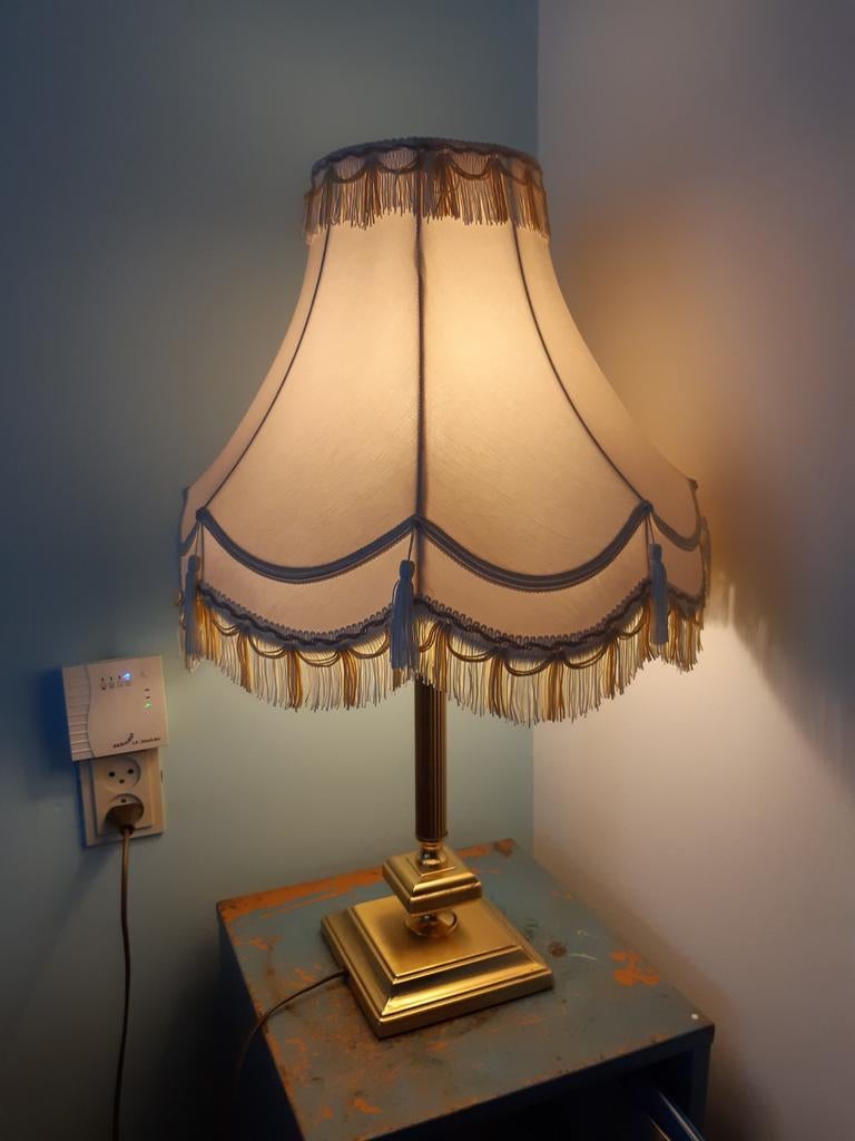 STIJLVOLLE TAFELLAMP, Huis en Inrichting, Lampen | Tafellampen, Ophalen, Minder dan 50 cm
