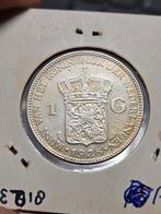1 gulden 1928 Wilhelmina, 1 gulden, Verzenden, Zilver, Koningin Wilhelmina