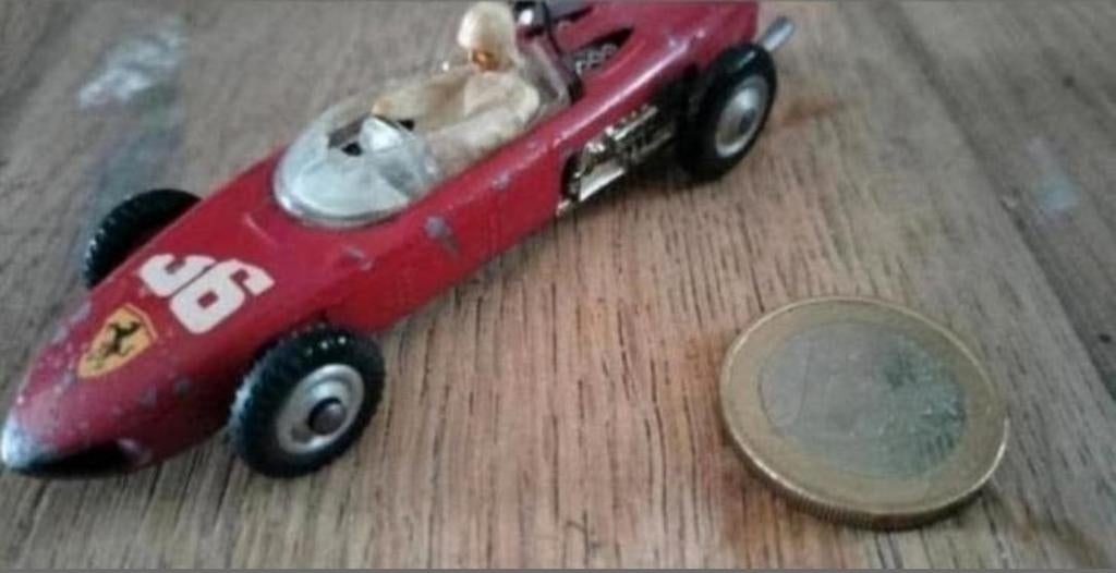 CORGI TOYS, FERRARI FORMULE 1 klassieke raceauto 1/43, Ophalen of Verzenden, Gebruikt, Auto, Corgi