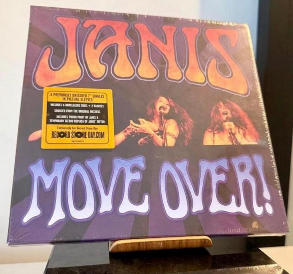 Janis Joplin Move over Limited box sealed 4x 45, Cd's en Dvd's, Vinyl Singles, 7 inch, Single, Ophalen of Verzenden, Pop