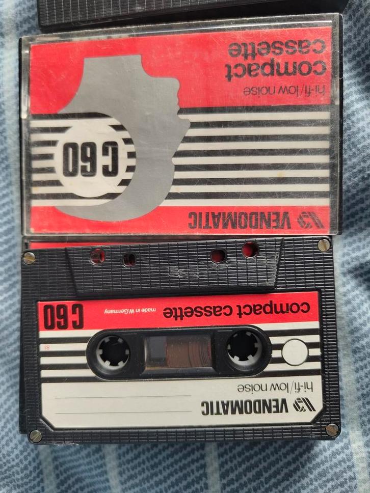 Vendomatic C60 Compact Cassette - Hi-Fi/Low Noise, Cd's en Dvd's, Cassettebandjes, Gebruikt, Voorbespeeld, Overige genres, 1 bandje