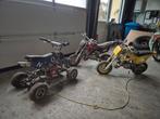 Mini crossmotoren en quad - set of los te koop, Ophalen, Gebruikt, Overige typen, Onbekend