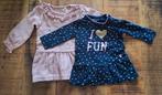 Twee jurkjes maat 62, Kinderen en Baby's, Babykleding | Maat 62, Ophalen of Verzenden, Zo goed als nieuw, Meisje, Jurkje of Rokje