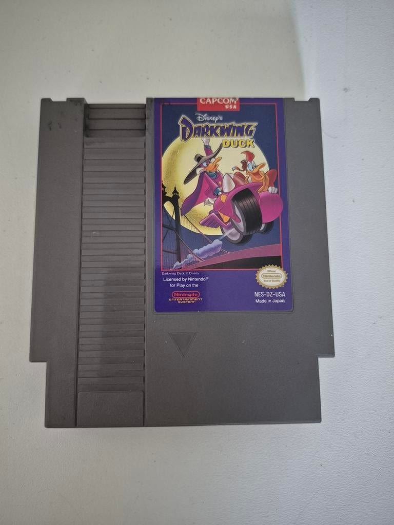 Nintendo Nes Darkwing Duck ( zeldzame Amerikaanse versie ), Avontuur en Actie, 1 speler, Ophalen of Verzenden, Zo goed als nieuw