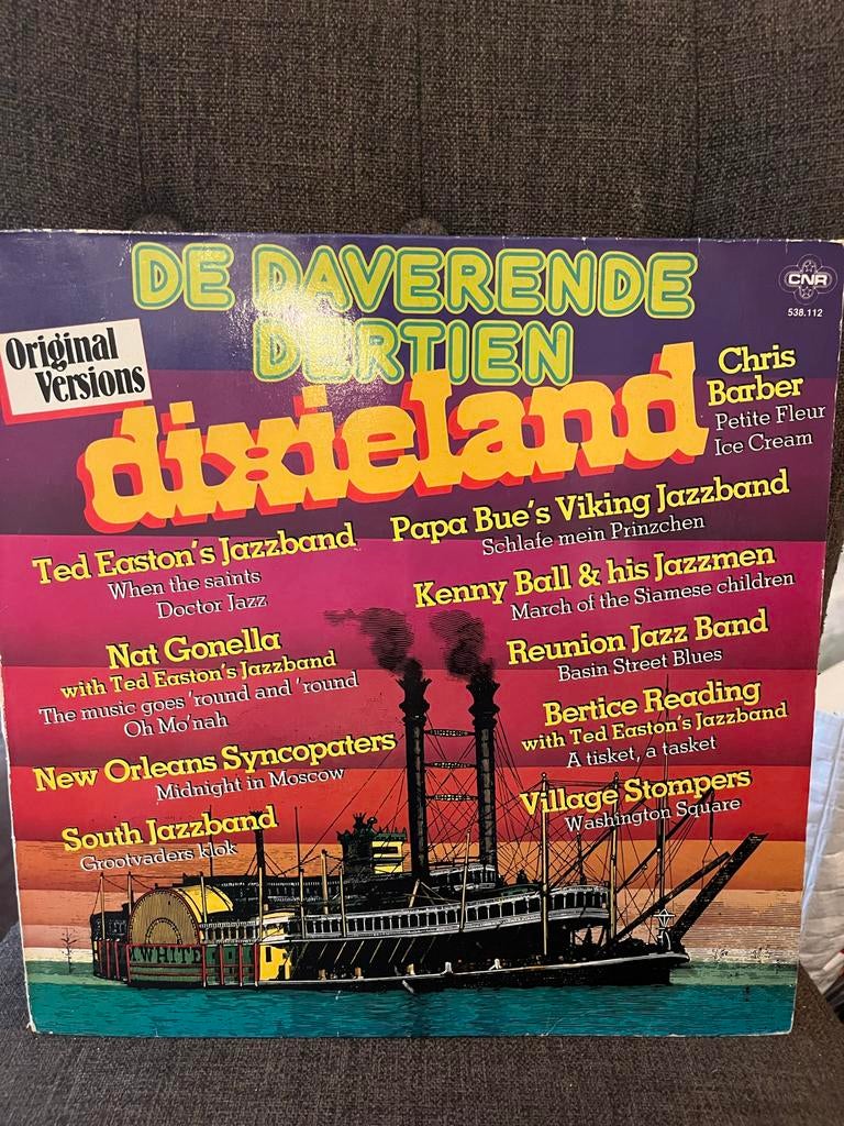 De Daverende Dertien Dixieland LP, Cd's en Dvd's, Vinyl | Jazz en Blues, Gebruikt, Jazz, 1960 tot 1980, 12 inch, Ophalen of Verzenden