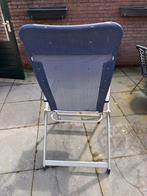 Twee Crespo tuinstoelen, Ophalen, Gebruikt, Aluminium, Inklapbaar