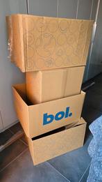 Grote verhuisdozen te koop 4 stuks ophalen, Ophalen, Doos, 40 tot 60 cm, 50 tot 75 cm