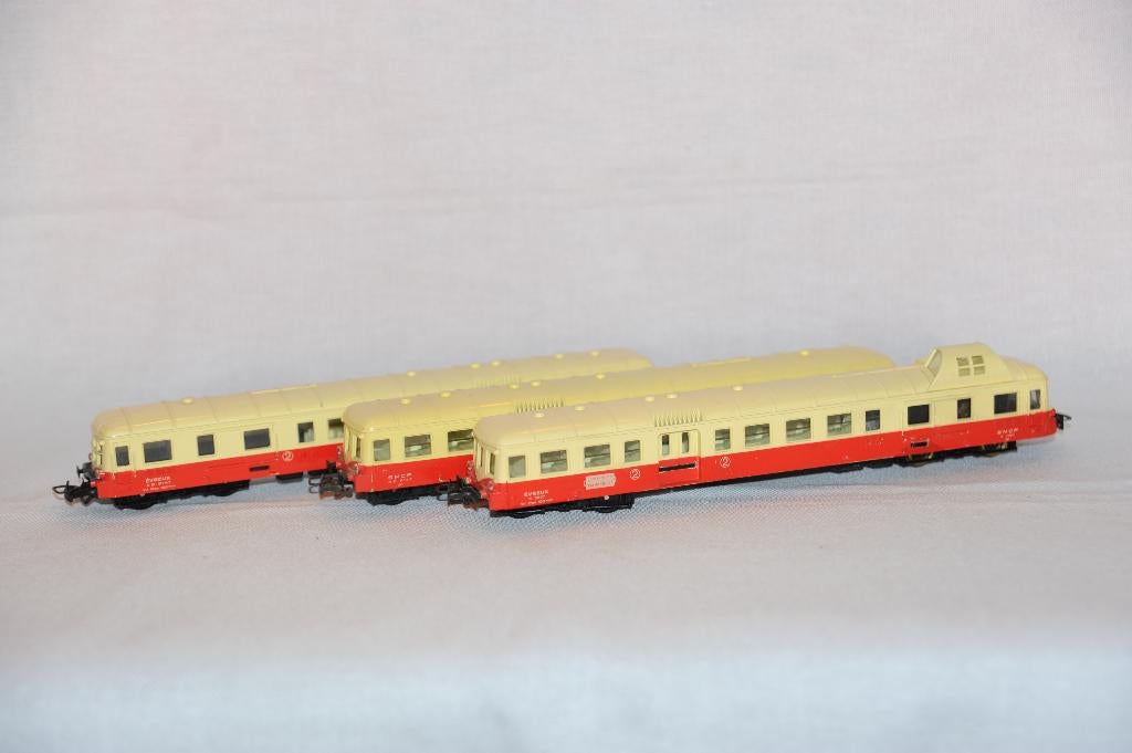 Jouef Picasso trein set, Hobby en Vrije tijd, Modeltreinen | H0, Gelijkstroom, Jouef, Ophalen of Verzenden, Gebruikt