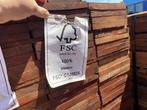 FSC 2x20CM hardhouten planken fijn bezaagd op voorraad, Ophalen of Verzenden, Nieuw, Planken, Hardhout