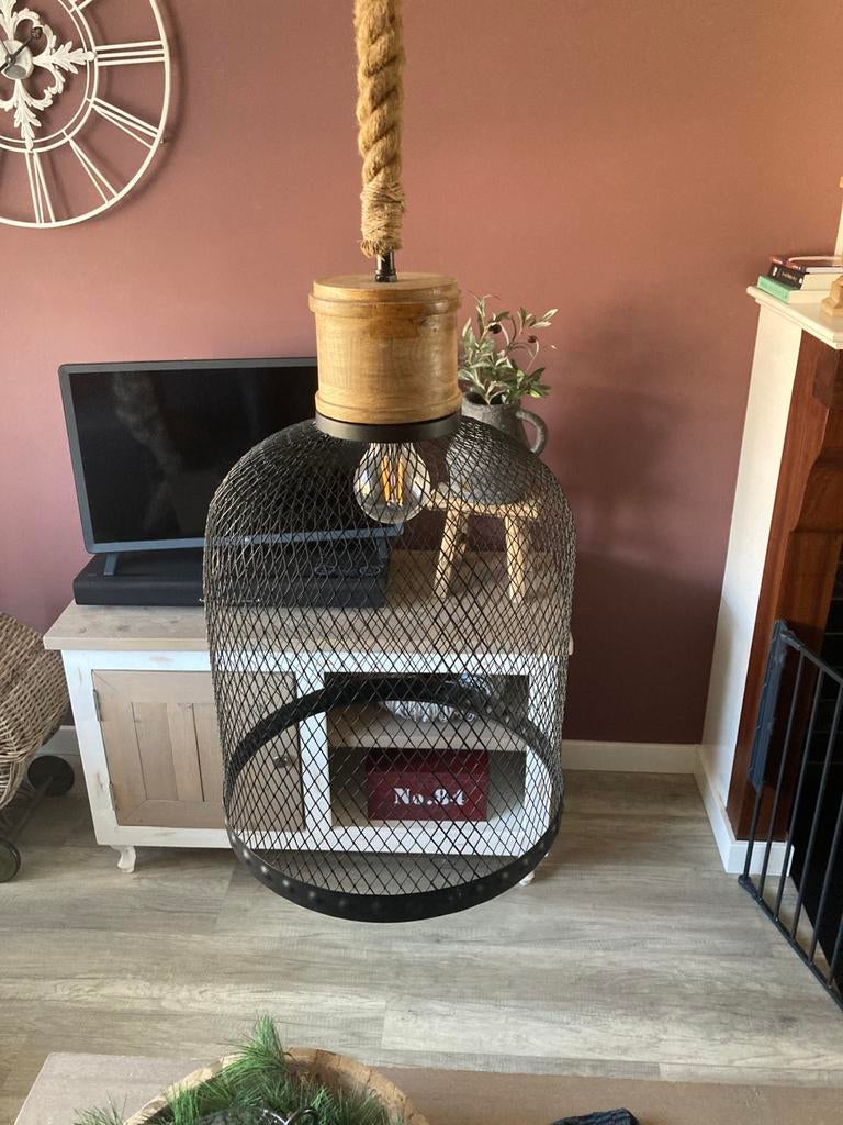 Mooie hanglamp, Huis en Inrichting, Ophalen of Verzenden, Zo goed als nieuw, Minder dan 50 cm