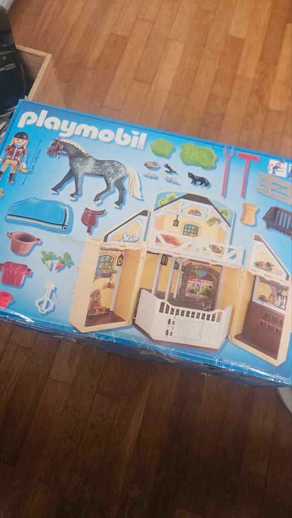 Playmobil draagbare stal 5418, Ophalen of Verzenden