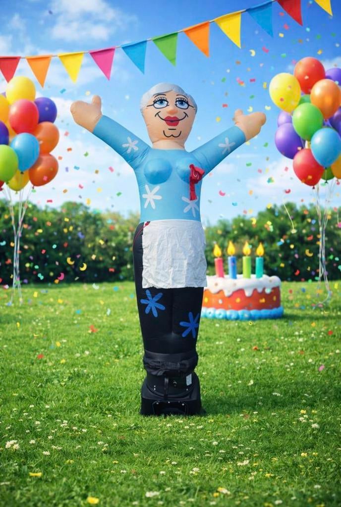 Skydancer Sarah 50 jaar te huur €35p/dag, Hobby en Vrije tijd, Ophalen, Nieuw, Abraham of Sarah