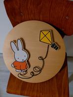 Nijntje wandlamp hout 29x29 cm dick bruna de stijl, Ophalen of Verzenden, Gebruikt, Hout, Dick bruna