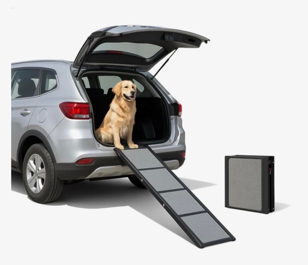 Nieuwe loopplank hond, Ophalen, Nieuw
