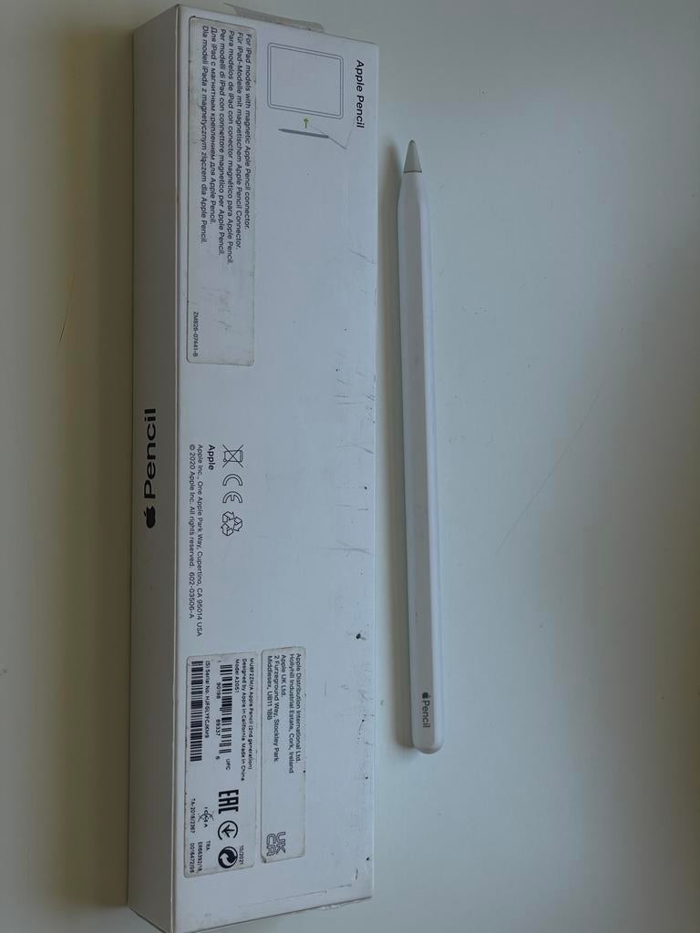 Apple Pencil 2e generatie, Computers en Software, Apple iPads, Ophalen of Verzenden, Gebruikt, Wit, Overige modellen