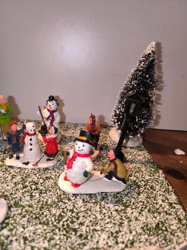 Lemax kerst figuurtjes, Diversen, Kerst, Ophalen of Verzenden