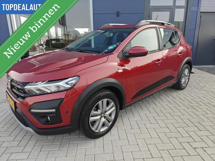 Dacia Sandero 1.0 TCe Stepway 100 Bi-Fuel Carplay/Led/Camera, Auto's, Dacia, Bedrijf, Te koop, Sandero Stepway, ABS, Achteruitrijcamera