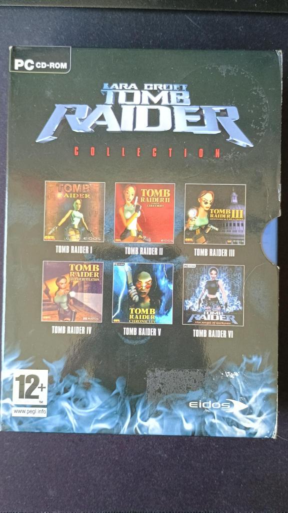 Lara Croft Tomb Raider Collection (6 games), Spelcomputers en Games, Games | Pc, Zo goed als nieuw, Avontuur en Actie, 1 speler