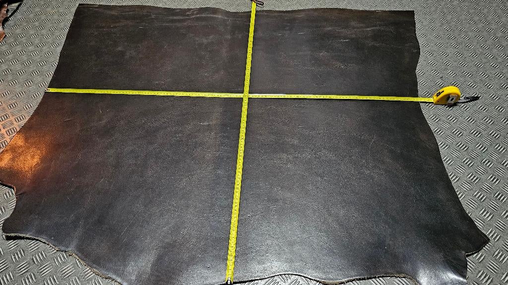 Tuig - Leer Grenadille-Brown(zie omschrijving!), Hobby en Vrije tijd, Stoffen en Lappen, Bruin, Leer of Kunstleer, Nieuw, Ophalen of Verzenden