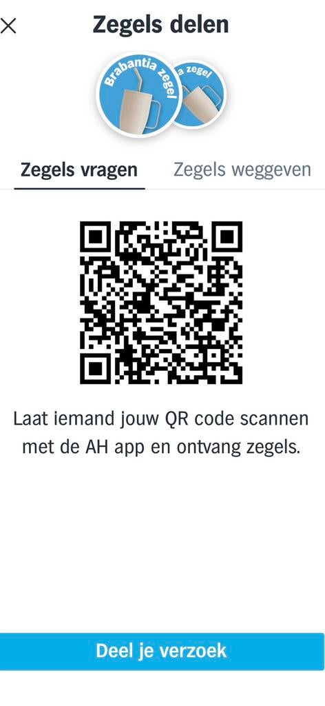 🟧 GEZOCHT: AH Brabantia zegels. Mijn dank is groot! 🙏🏻, Ophalen, Winkel, Super of Benzinepomp, Zegels, Bonnen of Punten