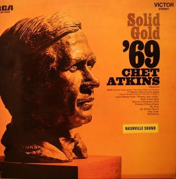 Chet Atkins ‎– Solid Gold '69  lp, Ophalen of Verzenden, Gebruikt, 12 inch