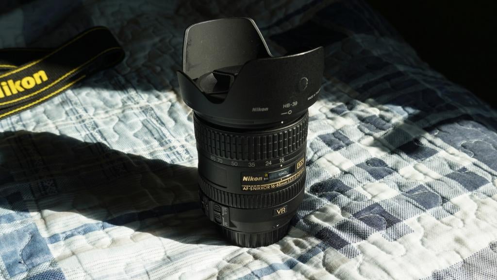 Nikon AF-S DX NIKKOR 18-55mm f/3.5-5.6G VR Lens, Audio, Tv en Foto, Fotografie | Lenzen en Objectieven, Ophalen of Verzenden, Zo goed als nieuw