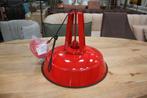 Leuke rode metalen hanglamp INEZ Light & Living scheepslamp, Huis en Inrichting, Ophalen of Verzenden, Zo goed als nieuw, Metaal