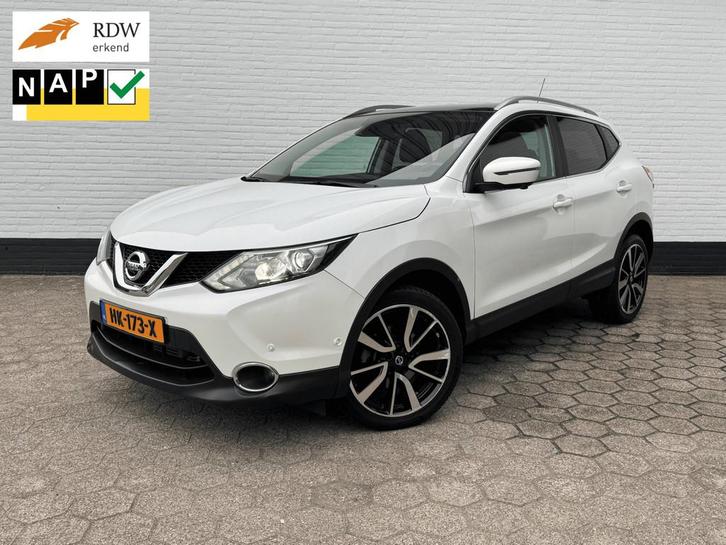 Nissan Qashqai 1.2 Tekna l AUTOMAAT l PANO l 360 l TOPSTAAT!, Auto's, Nissan, Bedrijf, Te koop, Qashqai, 360° camera, ABS, Achteruitrijcamera
