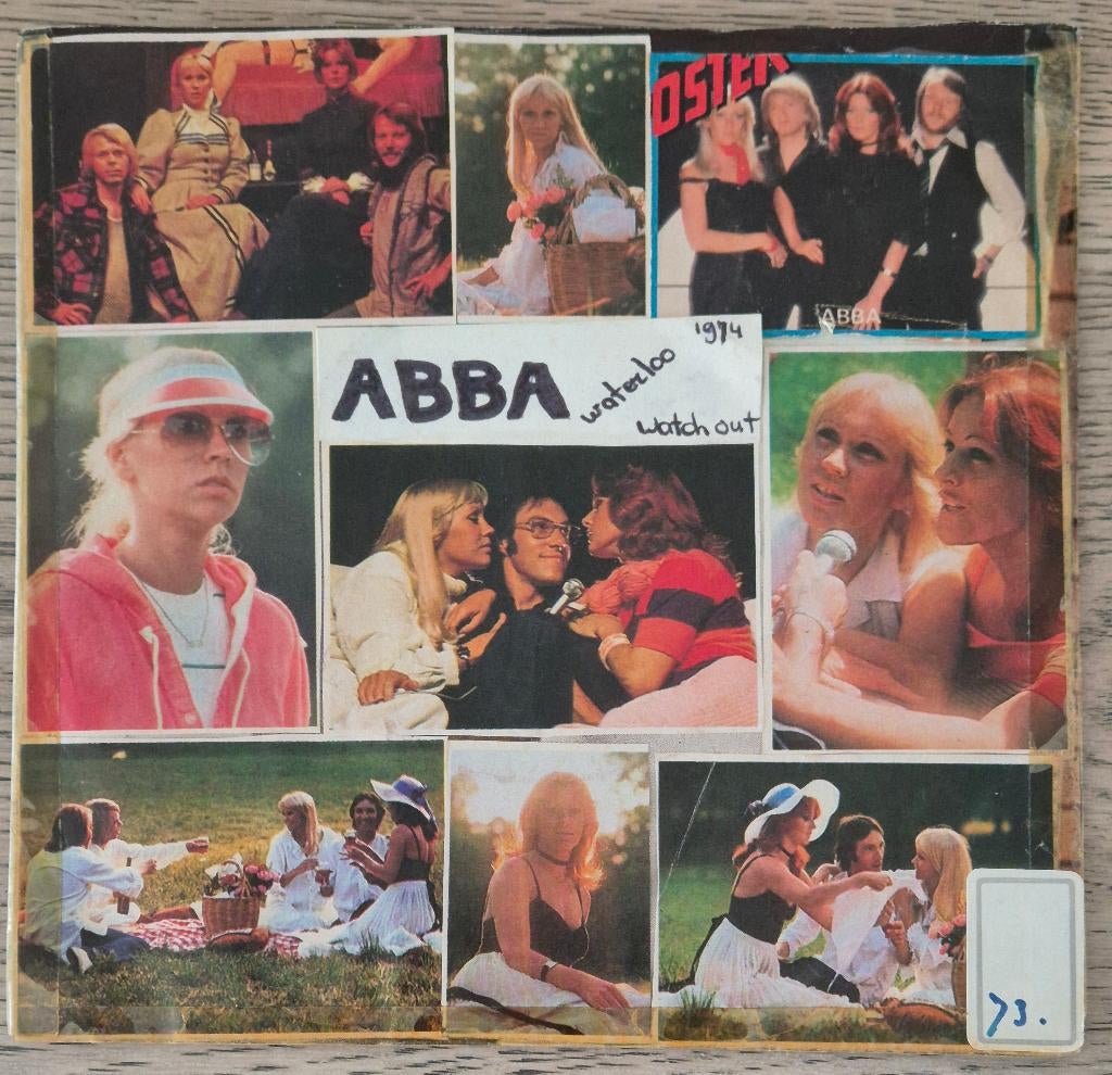 ABBA, Bjorn, Benny, Anna & Frida – Waterloo, Gebruikt, 7 inch, Single, Ophalen of Verzenden