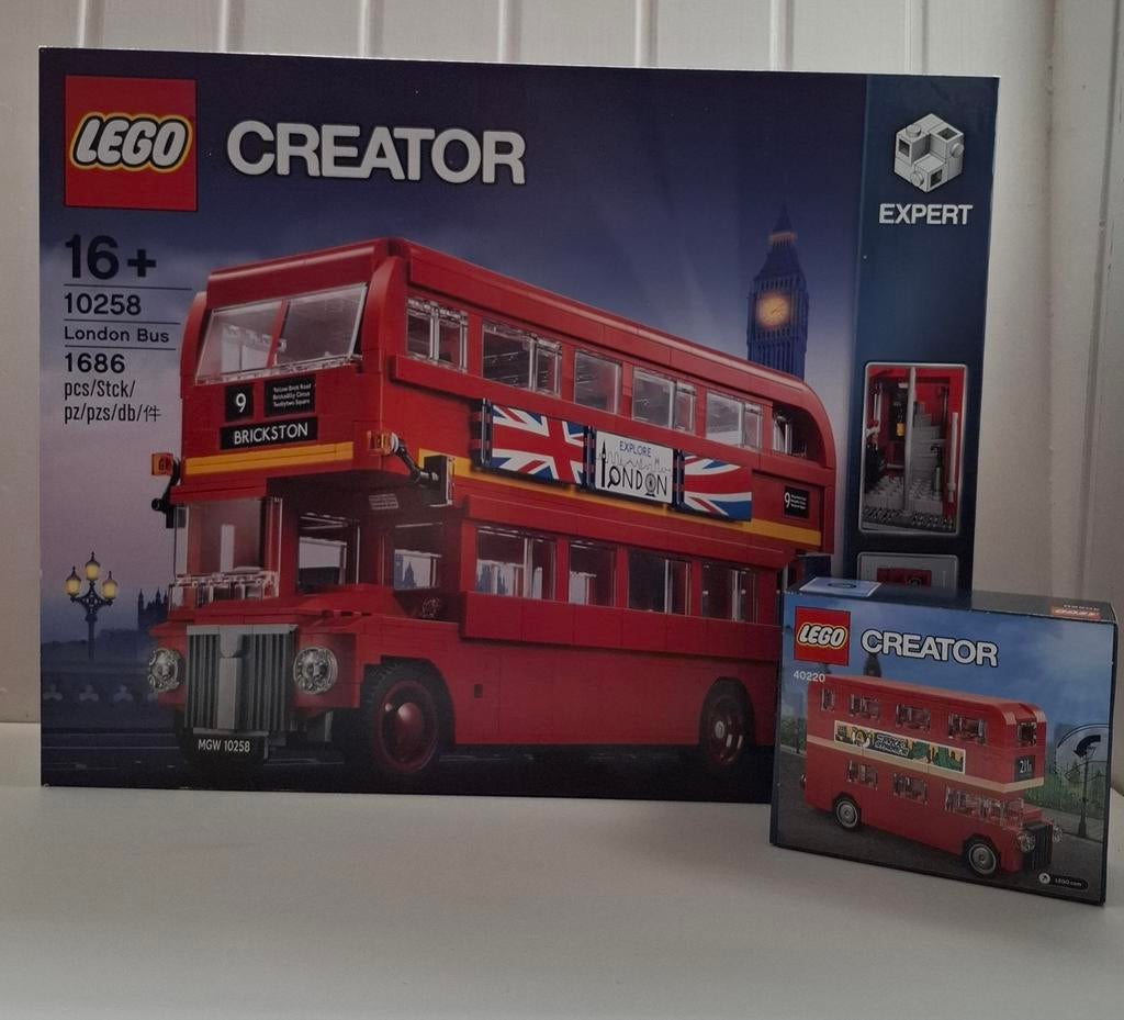Lego 10258 en 40220 LONDON BUS, NIEUW, Ophalen of Verzenden, Nieuw