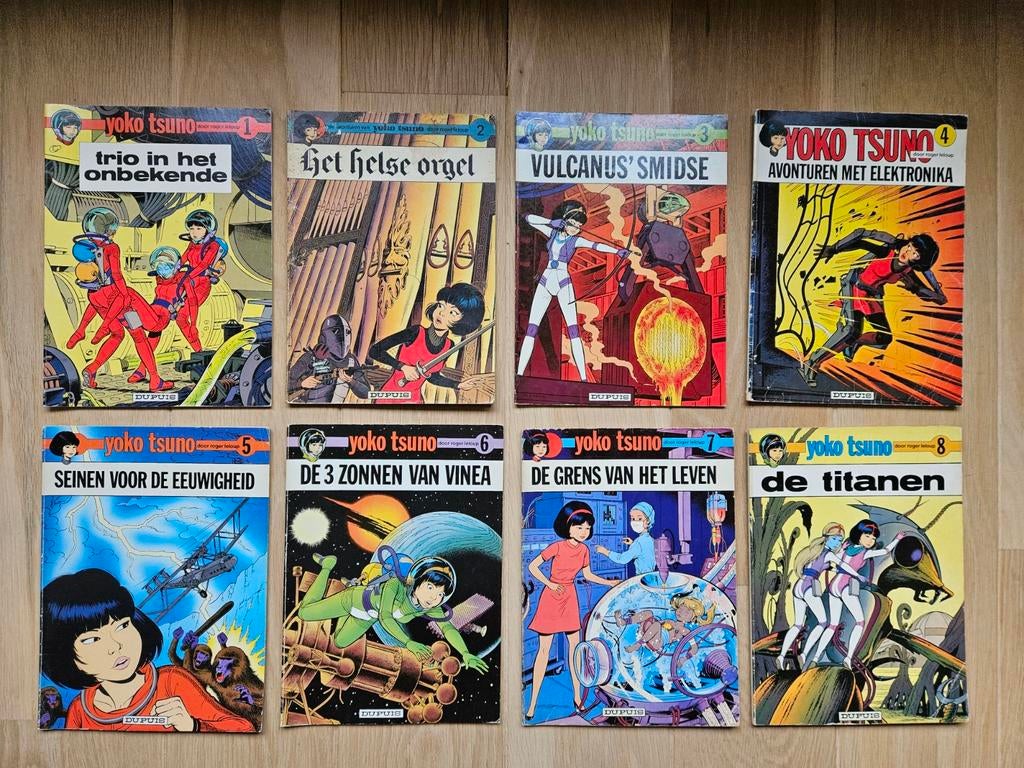 Yoko Tsuno deel 1-19, Boeken, Meerdere comics, Ophalen of Verzenden, Zo goed als nieuw, Europa