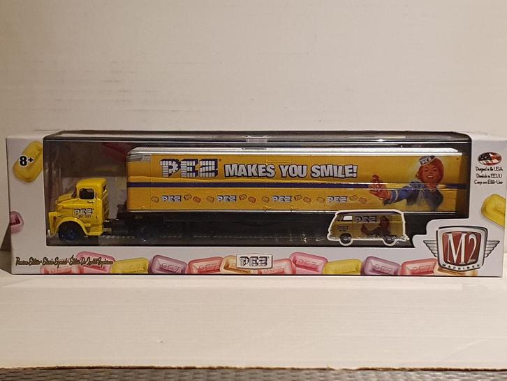 M2 machines 1/64 1958 Dodge COE & 1960 VW Delivery Van, Hobby en Vrije tijd, Modelauto's | Overige schalen, Nieuw, Bus of Vrachtwagen