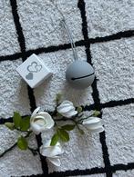 Nieuw grijs Mushie speenhouder koord siliconen fopspeen baby, Ophalen of Verzenden, Nieuw, Overige typen