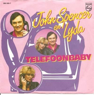 John Spencer - Telefoonbaby (ps) 7", 7 inch, Single, Ophalen of Verzenden, Zo goed als nieuw