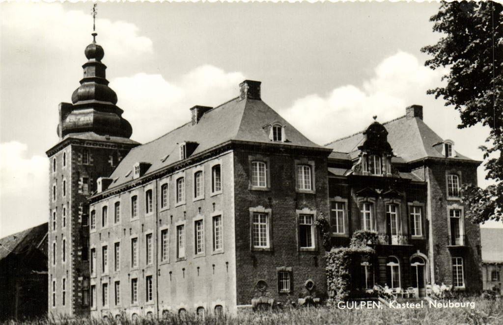 Gulpen, Kasteel Neubourg - niet gelopen, Verzamelen, Ophalen of Verzenden, Voor 1920, Ongelopen, Limburg