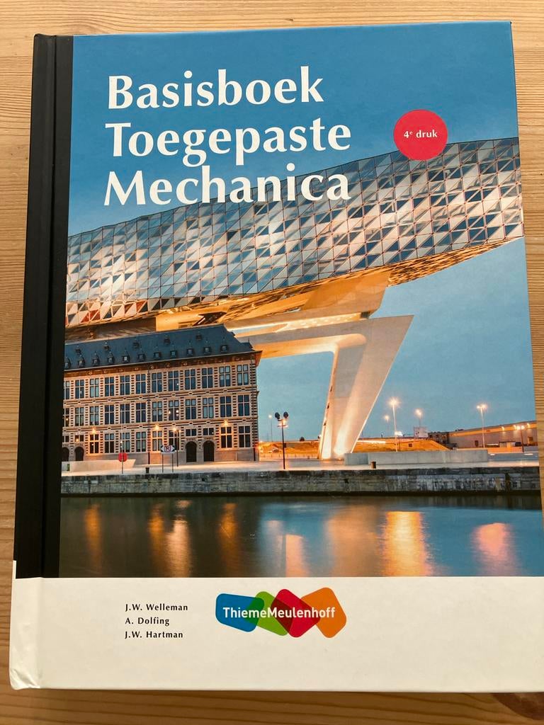 Basisboek Toegepaste Mechanica 4e druk, Boeken, Techniek, Nieuw, Bouwkunde, Ophalen of Verzenden