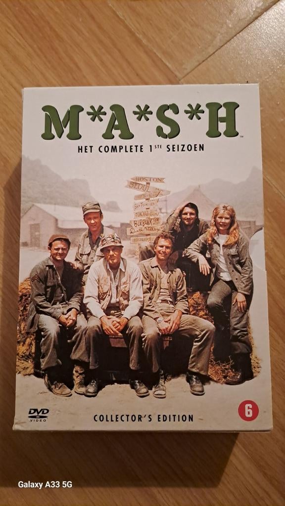MASH serie seizoen #1 met NL ondertitels, Vanaf 12 jaar, Ophalen of Verzenden, Zo goed als nieuw