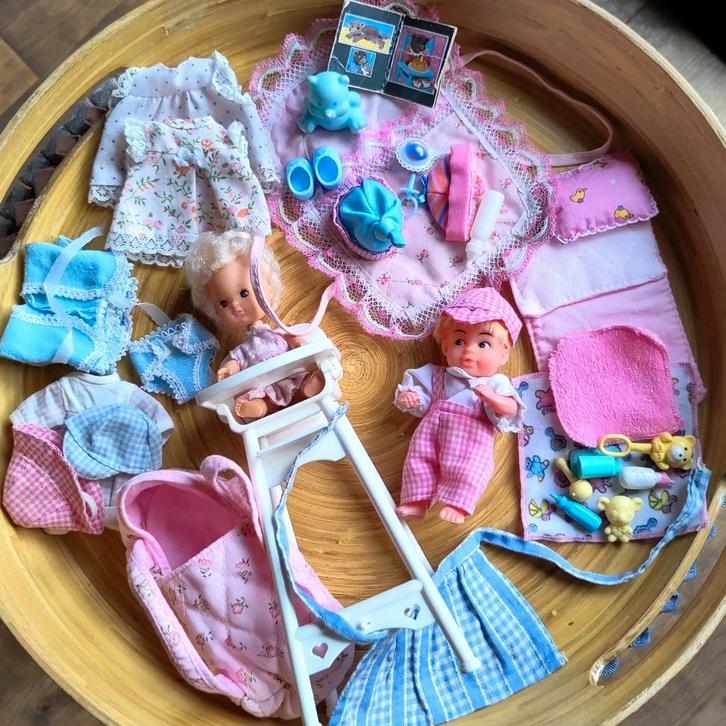 BARBIE FLEUR FASHION 🍼 Reiswieg Beddengoed 🍼 PRETTY BABY, Kinderen en Baby's, Speelgoed | Speelkleden, Ophalen of Verzenden