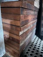 Adobe/bangkirai hout, Doe-het-zelf en Verbouw, Hout en Planken, Ophalen, Gebruikt, 25 tot 50 mm, Plank
