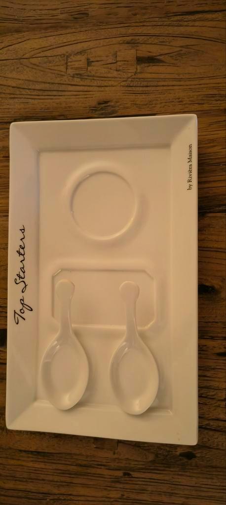 Servies van Rivièra Maison, Telecommunicatie, Mobiele telefoons | Oordopjes, Ophalen of Verzenden