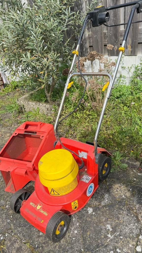 Wolf-Garten Elektrische Grasmaaier - Compact & Krachtig, Cirkelmaaier, Gebruikt, Elektrische grasmaaier, Ophalen of Verzenden
