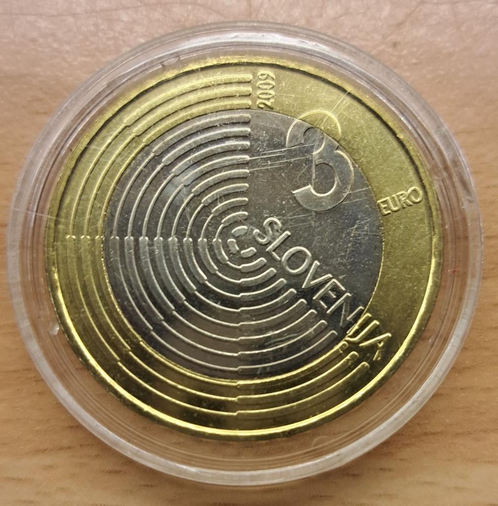 Sloveniè €3 2009, Ophalen of Verzenden, Slovenië