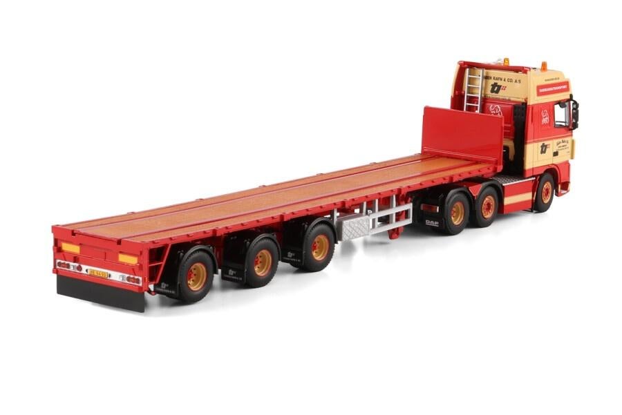 WSI DAF  XF 95 SSC  6X2   + BRICKTRAILER    TORBEN RAFN NEW, Ophalen of Verzenden, Nieuw, Bus of Vrachtwagen, Wsi