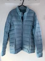 Nieuwe lichtblauwe gewatteerde tussenjas donsjas Hema maat M, Maat 38/40 (M), Blauw, Nieuw, Ophalen of Verzenden