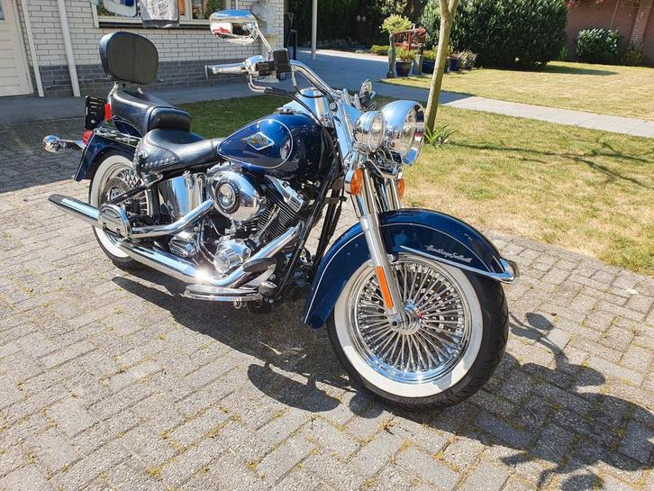Prachtige Harley Davidson Heritage Softail 2012, Motoren, Motoren | Harley-Davidson, Particulier, Toermotor, 12 t/m 35 kW, 2 cilinders