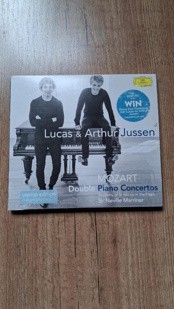 Lucas & Arthur Jussen, Academy Of St. Martin-in-the-Fields, Verzenden, Modernisme tot heden, Zo goed als nieuw, Kamermuziek