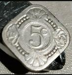 5 cent,1938,KoninGrijk der Nederlanden,knoop,Zilver, Zilver, Ophalen of Verzenden, Koningin Wilhelmina, Losse munt